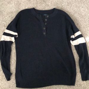 navy american eagle sweater